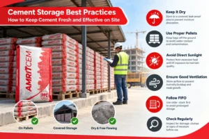 Cement Storage Best Practices Infographic
