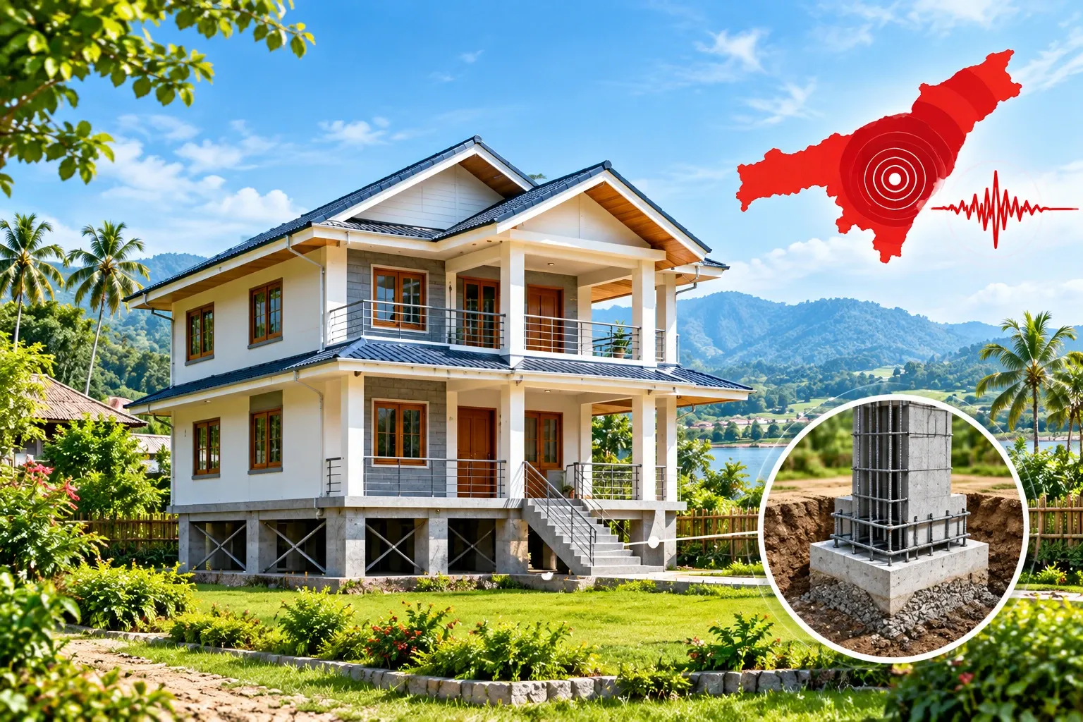 Building an Earthquake-Resistant Home in Assam: Seismic Zone V Explained