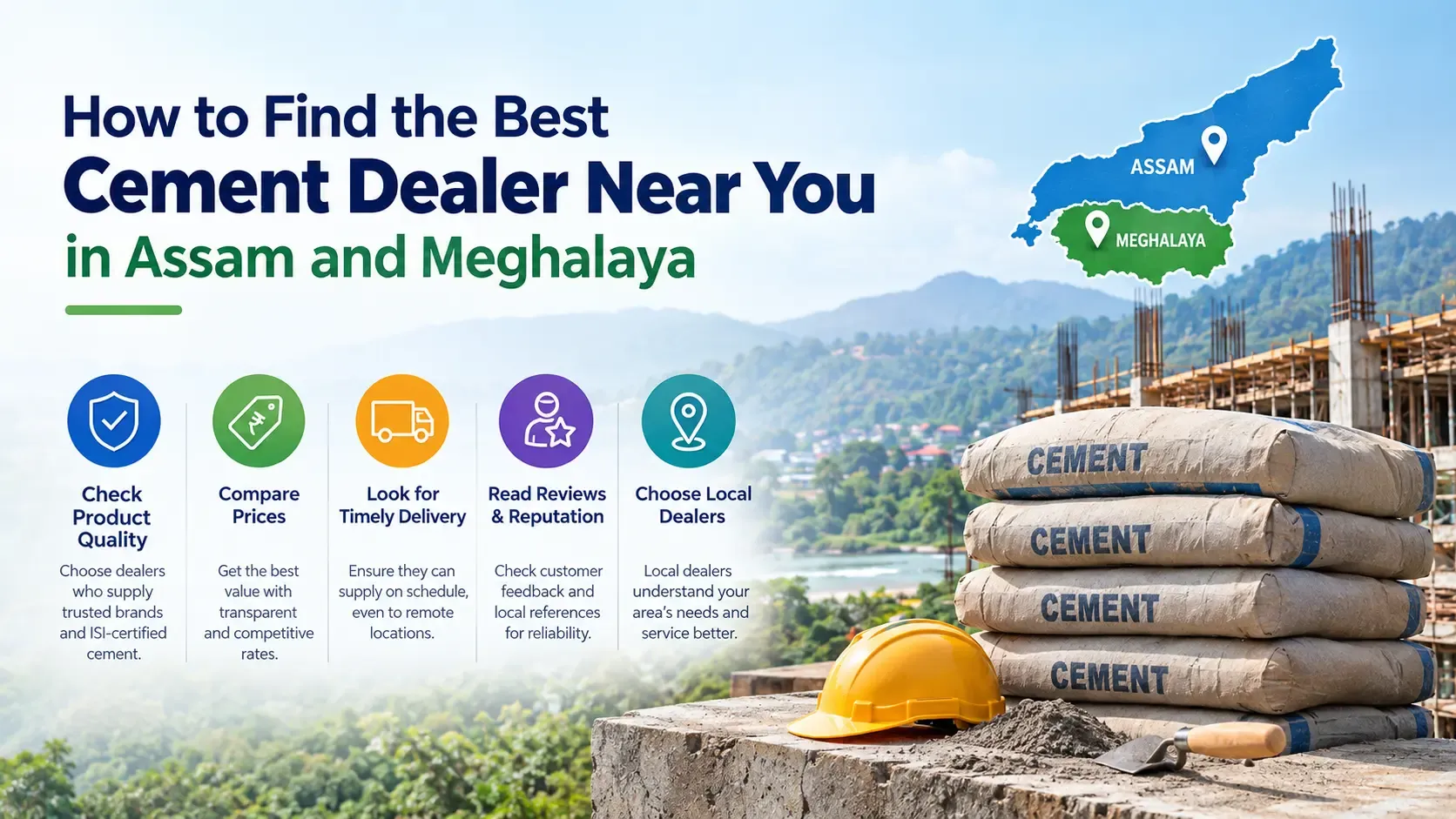 Finding Trusted Cement Dealers Locally